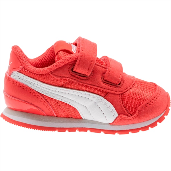 ST Runner v2 Mesh AC Toddler Shoes, Hibiscus -Puma White, extralarge