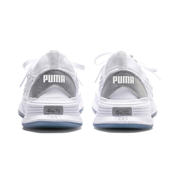 AVID FUSEFIT Kids' Sneakers, Puma White-Silver-Puma White, extralarge
