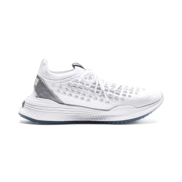 AVID FUSEFIT Kids' Sneakers, Puma White-Silver-Puma White, extralarge