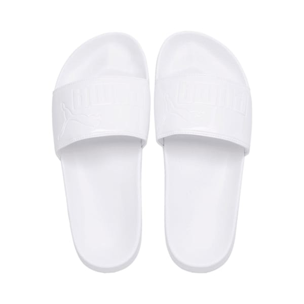 Puma women's leadcat patent slide sandals shop