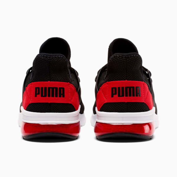 Tenis Electron Street, Puma Black-High Risk Red, extralarge