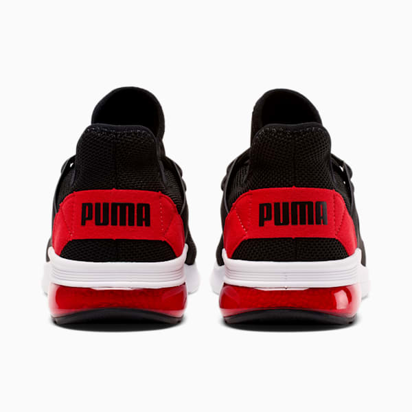 Tenis Electron Street, Puma Black-High Risk Red, extralarge