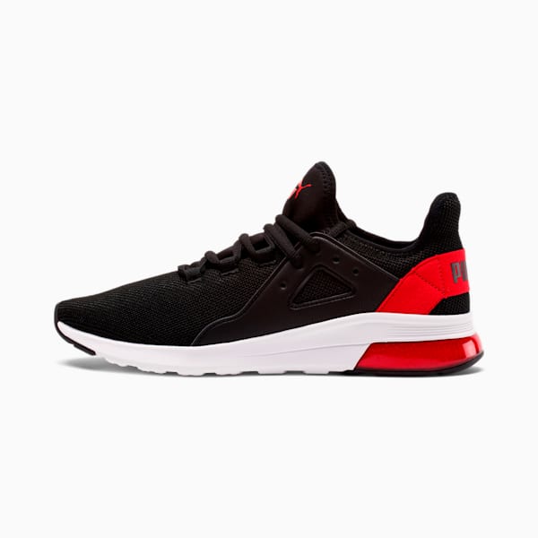 Tenis Electron Street, Puma Black-High Risk Red, extralarge