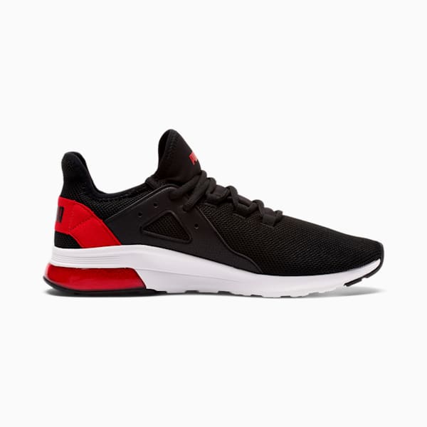 Tenis Electron Street, Puma Black-High Risk Red, extralarge