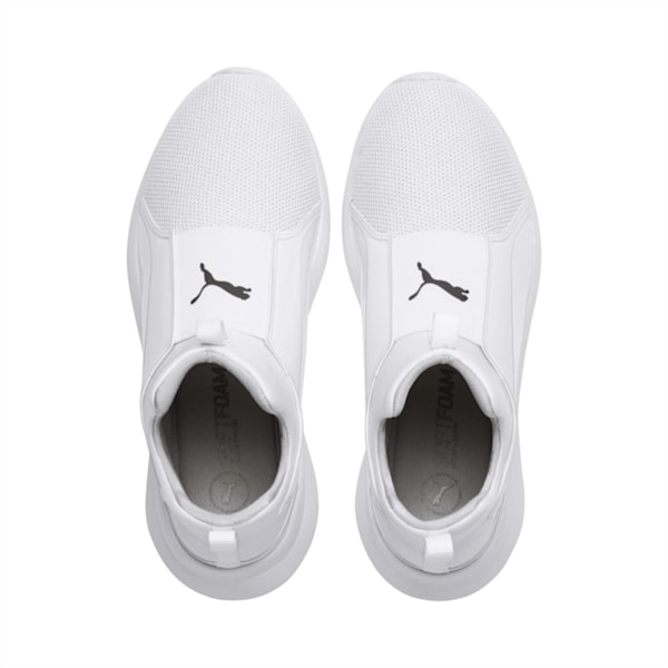 Puma Rebel Mid Core Puma Black-Puma Blac, Puma White-Puma White-Puma White, extralarge-IND