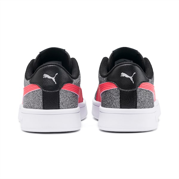 Smash v2 Glitz Glam Sneakers JR, Puma Black-Calypso Coral, extralarge-IND