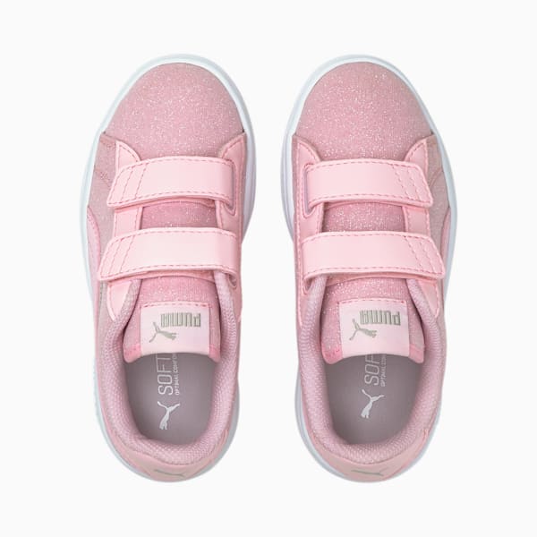 PUMA Smash v2 Glitz Glam Sneakers Kids, Pink Lady-Pink Lady, extralarge-GBR