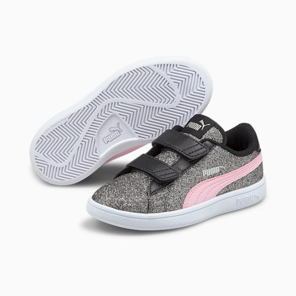 PUMA Smash v2 Glitz Glam Little Kids Shoes PUMA