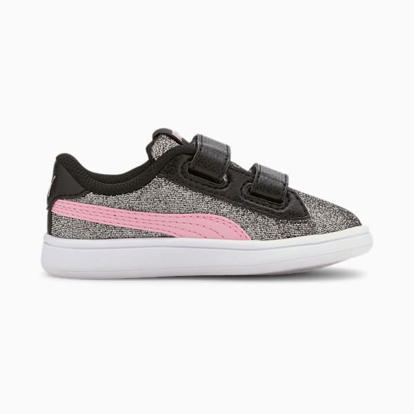 PUMA Smash v2 Glitz Glam Sneakers Babies, Puma Black-Pale Pink, extralarge-GBR