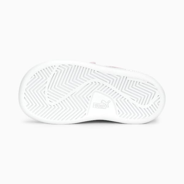 PUMA Smash v2 Glitz Glam Sneakers Babies, Pearl Pink-PUMA White