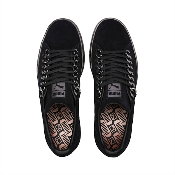 Suede Classic X-chains Shoes, Puma Black-Puma Black, extralarge-IND