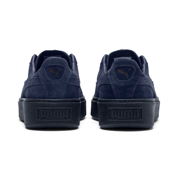 Suede Platform Gem Women's Shoes, Peacoat-Peacoat, extralarge-IND
