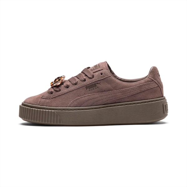 Puma suede platform gem women's sneakers 2025