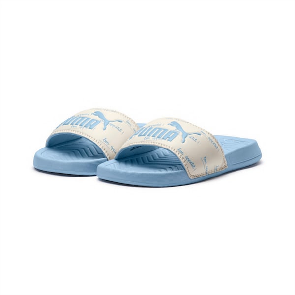 PUMA x TINYCOTTONS Sandals JR, CERULEAN-Whisper White, extralarge