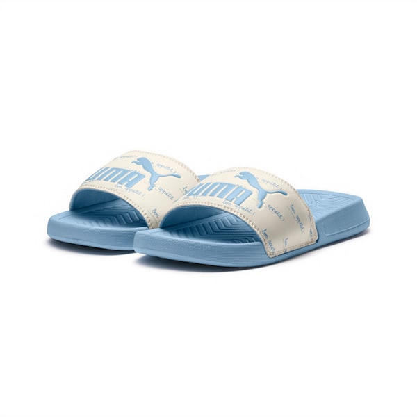 PUMA x TINYCOTTONS Little Kids' Sandals, CERULEAN-Whisper White, extralarge
