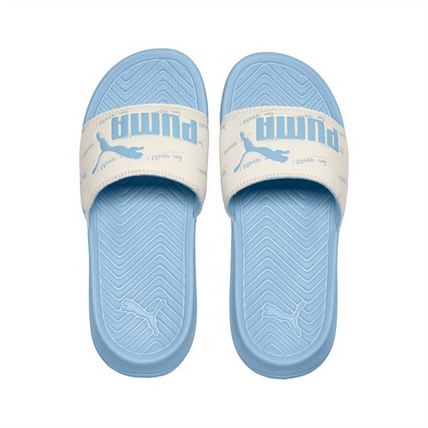 PUMA x TINYCOTTONS Little Kids' Sandals, CERULEAN-Whisper White, extralarge