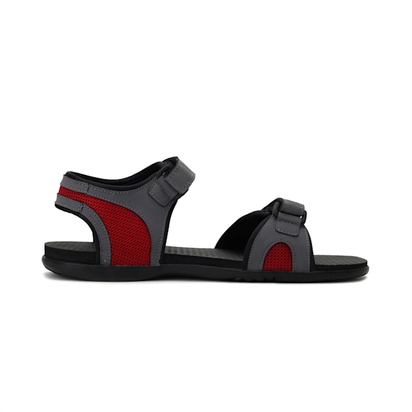 Relay MU Unisex Sandals, Iron Gate-Pomegranate-Puma Black, extralarge-IND