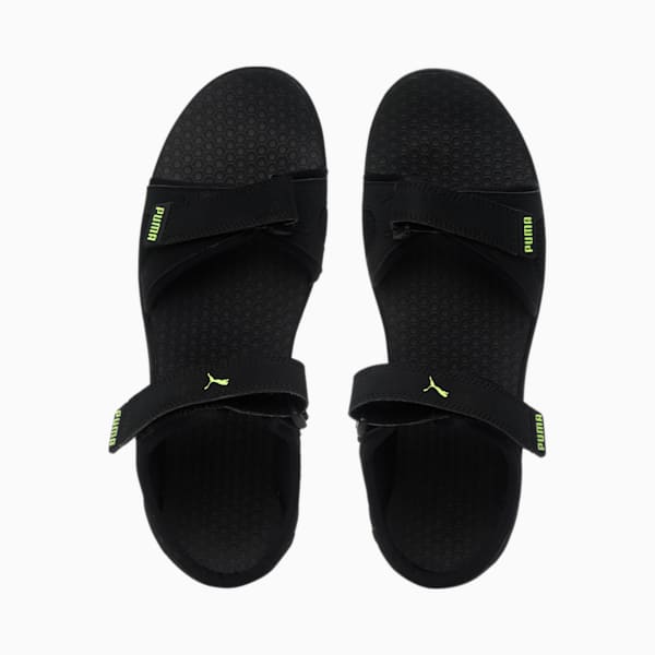 Relay MU Unisex Sandals, PUMA Black-Yellow Alert