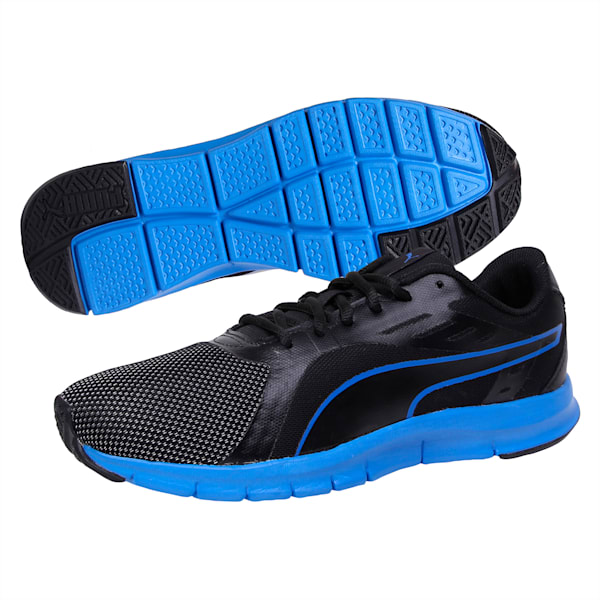 Felix Runner Unisex Shoes, Puma Black-Royal Blue, extralarge-IND