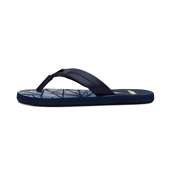 Wrens GU Flip-Flops, Peacoat-Infinity-Fizzy Yellow, extralarge-IND