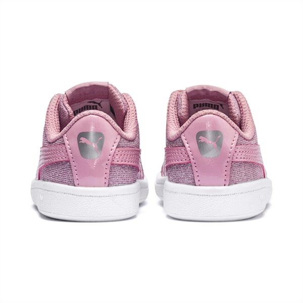 puma vikky glitz pale pink