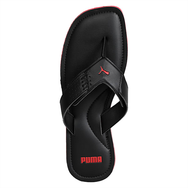 Caper NU  Men's Sandals, PUMA Black-High Risk Red