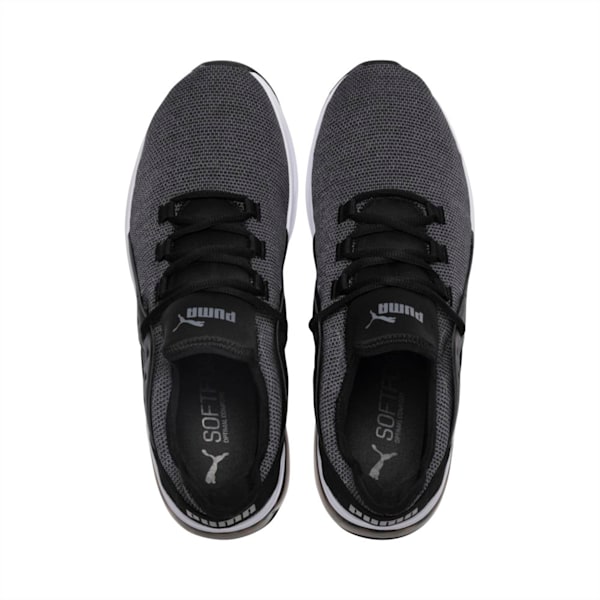 Electron Street Knit Shoes, Puma Black-Iron Gate, extralarge-IND