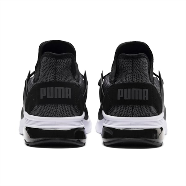 Electron Street Knit Shoes, Puma Black-Iron Gate, extralarge-IND