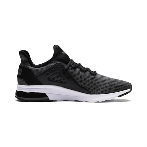 Electron Street Knit Shoes, Puma Black-Iron Gate, extralarge-IND