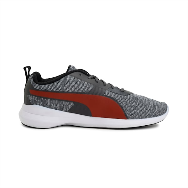 Styx Evo Men's Sneakers, Asphalt-Cherry Tomato-Black, extralarge-IND