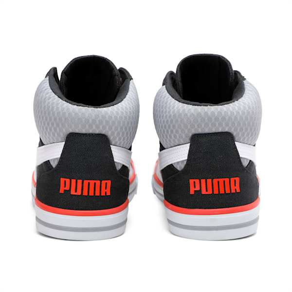 Delta Mid NU Men's Sneakers, Asphalt-Quarry-Puma White, extralarge-IND