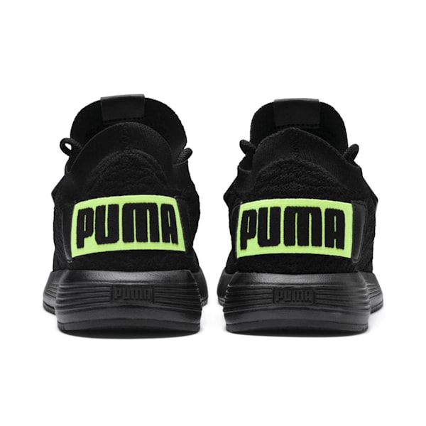 Uprise Color Shift Kid's Sneakers, Puma Black-Limepunch, extralarge-IND