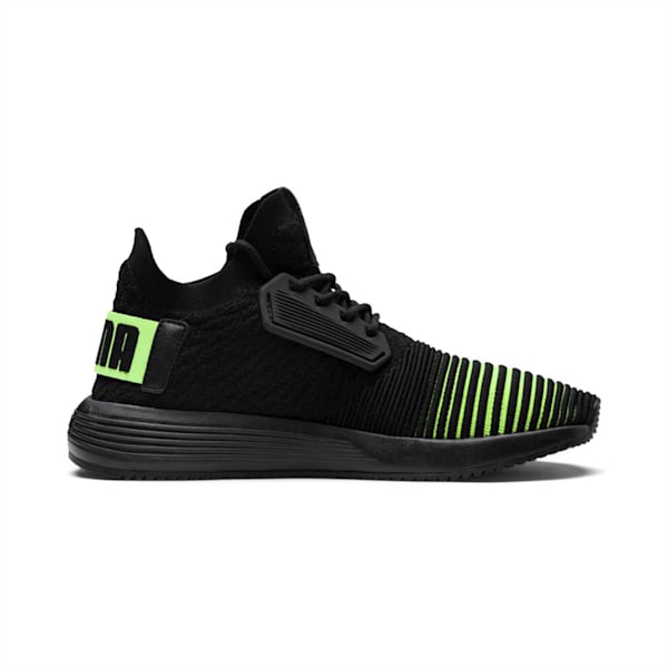 Uprise Color Shift Jr Sneakers, Puma Black-Limepunch