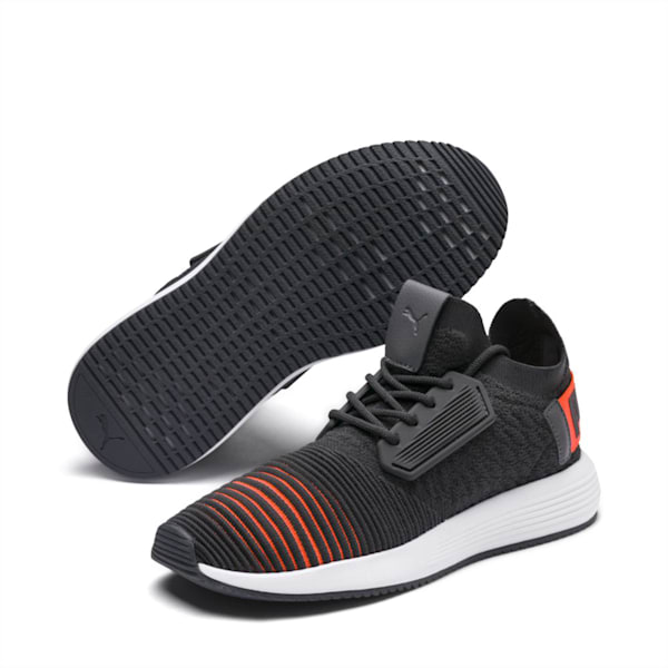 Uprise Color Shift Kid's Sneakers, Iron Gate-Orange-White, extralarge-IND