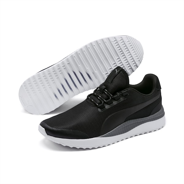 Pacer Next FS Unisex Sneakers, Puma Black-Iron Gate, extralarge-IND