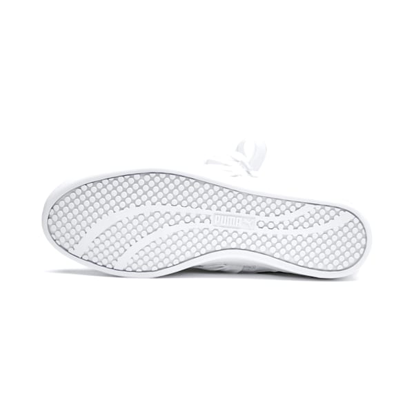 PUMA Smash Women’s Buckle Sneakers, Puma White-Puma Silver, extralarge