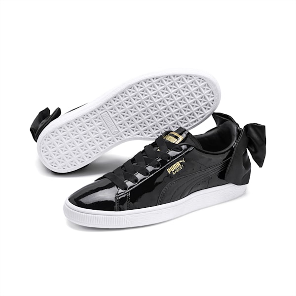 Basket Bow Patent Wn's, Puma Black-Puma White, extralarge-IND