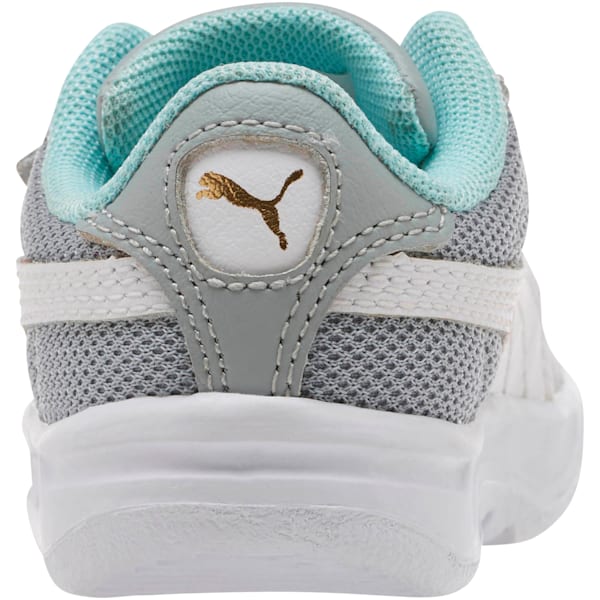 California Casual Toddler Shoes, Quarry-Puma White-Puma Team Gold, extralarge