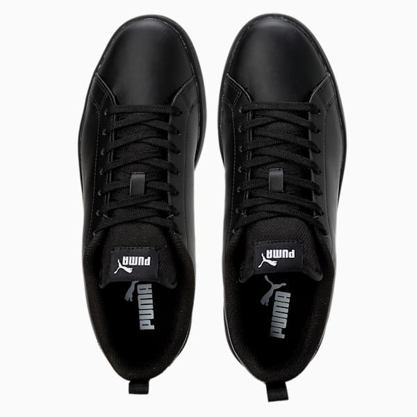 Smash Ace Unisex Sneakers, Puma Black-Puma White, extralarge-IND