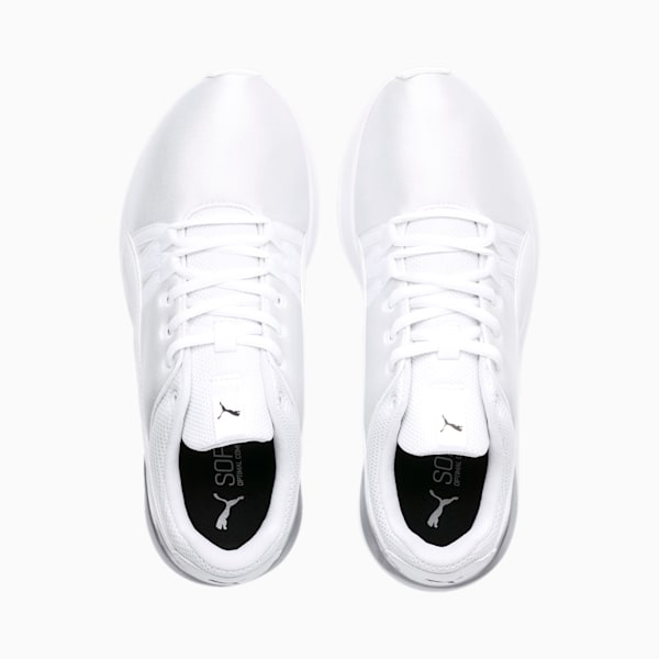 Adela Satin Women's Sneakers, Puma White-Puma White, extralarge-IND