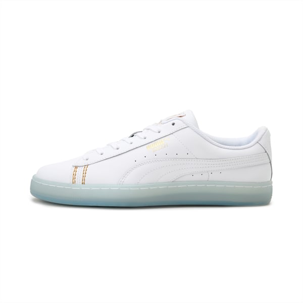 Puma one8 white slippers