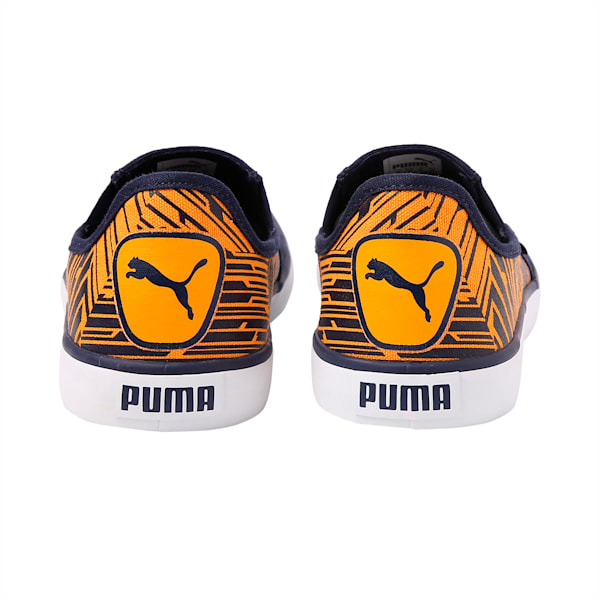 Apollo Slip on Graphic 2 IDP, Peacoat-Zinnia-Puma White, extralarge-IND