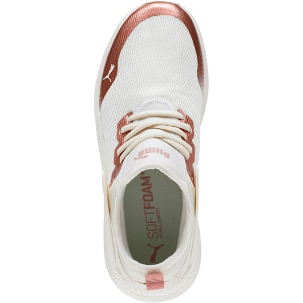 Pacer Nex tCage Metallic Speckle Women's Sneakers, Whisper White-Rose Gold, extralarge