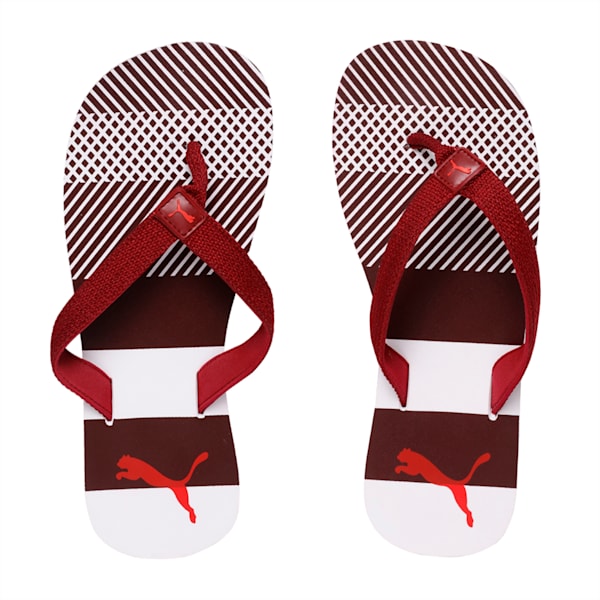 Stream Flip Flops, Fig-Pomegranate, extralarge-IND