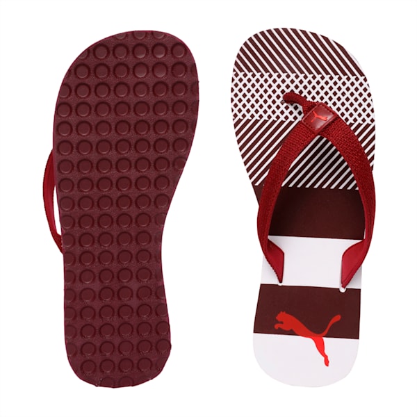 Stream Flip Flops, Fig-Pomegranate, extralarge-IND