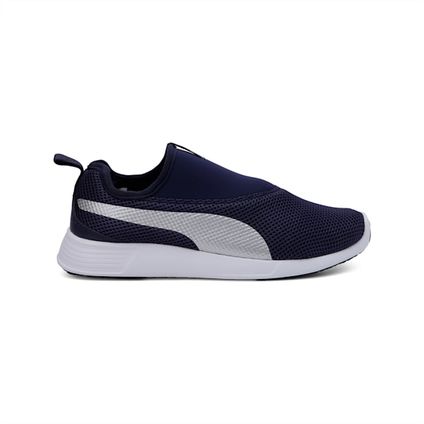 ST Trainer Evo Slip-On II Unisex Sneakers, Peacoat-Puma Silver, extralarge-IND