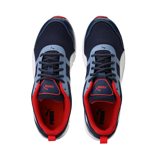 Track V2 Men's Sneakers, Sargasso Sea-Infinity-High Risk Red, extralarge-IND