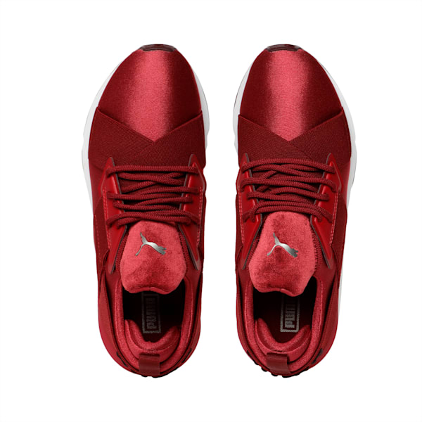 Muse Satin II Women's Shoes, Pomegranate-P White-Wtasting, extralarge-IND