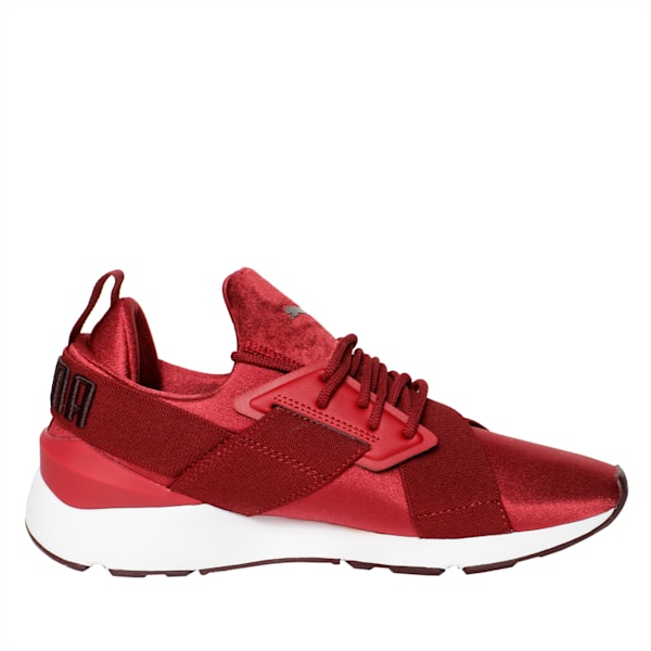 Muse Satin II Women's Shoes, Pomegranate-P White-Wtasting, extralarge-IND