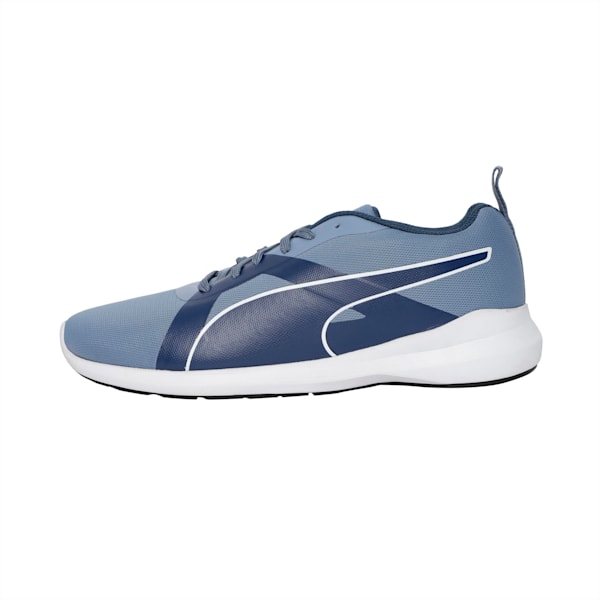 Entrant Men's Sneakers, Sargasso Sea-Infinity- White, extralarge-IND